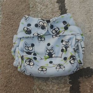2 for $8 Owl cloth Diaper One Size